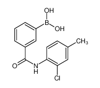 3-二羟基硼基-N-(2-氯-4-甲基苯基)苯甲酰胺
