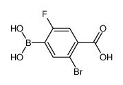 4-硼-2-溴-5-氟苯甲酸