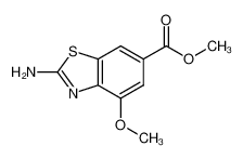 2-氨基-4-甲氧基苯并[d]噻唑-6-羧酸甲酯