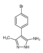 4-(4-溴苯基)-3-甲基-1H-吡唑-5-胺