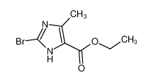 2-溴-4-甲基-1H-咪唑-5-羧酸乙酯
