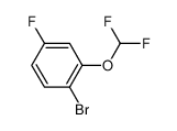 1-溴-2-(二氟甲氧基)-4-氟苯