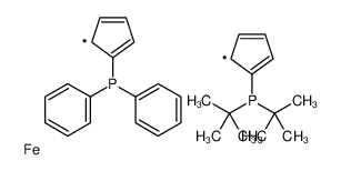 1-二苯基膦基-1'-(二叔丁基膦基)二茂铁