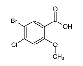 5-溴-4-氯-2-甲氧基苯甲酸