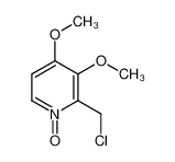 2-(氯甲基)-3,4-二甲氧基吡啶1-氧化物