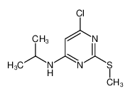 6-氯-N-(1-甲基乙基)-2-(甲硫基)-4-嘧啶胺