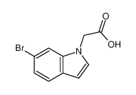 2-(6-溴-1H-吲哚-1-基)乙酸