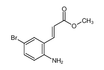 (E)-3-(2-氨基-5-溴苯基)丙烯酸乙酯