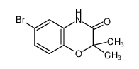 6-溴-2,2-二甲基-2H-苯并[b] [1,4]恶嗪-3(4H)-酮