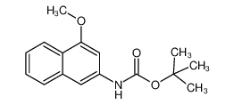 4-甲氧基萘-2-基氨基甲酸叔丁酯