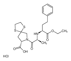 Spirapril hydrochloride