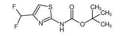 (4-(二氟甲基)噻唑-2-基)氨基甲酸叔丁酯