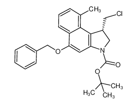 (S)-3-Boc-5-(苄氧基)-1-(氯甲基)-9-甲基-2,3-二氢-1H-苯并[e]吲哚