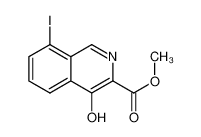 4-羟基-8-碘异喹啉-3-甲酸甲酯
