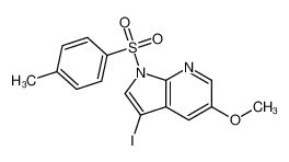 3-碘-5-甲氧基-1-(4-甲基苯基)-1H-吡咯并[2，3-b]吡啶