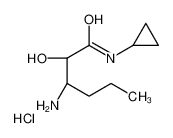 (2S，3S)-3-氨基-N-环丙基-2-羟基己酰胺盐酸盐