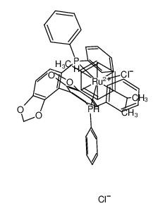 氯[(R)-(+)-5,5'-双(二苯基膦)-4,4'-二-1,3-苯并二噁茂](p-伞花素)氯化钌(II)