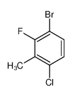 1-溴-4-氯-2-氟-3-甲基苯
