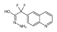 2,2-二氟-2-(喹啉-6-基)乙酰肼