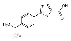 5-(4-异丙基苯基)噻吩-2-羧酸