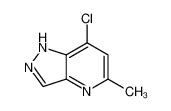 7-氯-5-甲基-1H-吡唑并[4，3-b]-吡啶