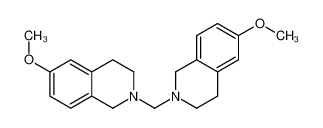 双(6-甲氧基-3，4-二氢异喹啉-2(1H) - 基)甲烷