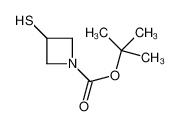 叔-丁基 3-巯基吖丁啶-1-甲酸基酯