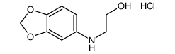 N-羟乙基-3，4-亚甲二氧基苯胺盐酸盐