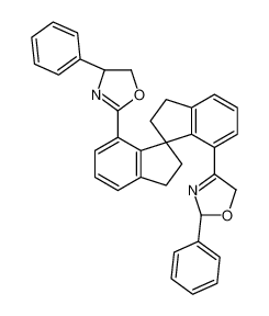 (4S，4'S)-2，2'-[(1R)-2，2'，3，3'-四氢-1，1'-螺二[1H-茚]-7，7'-二基]双[4，5-二氢-4-苯基恶唑]
