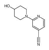 2-(4-羟基-1-哌啶基)-4-氰基吡啶