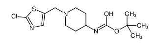 N-[1-[(2-氯-5-噻唑基)甲基]-4-哌啶基]氨基甲酸叔丁酯