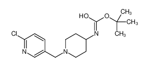 N-[1-[(6-氯-3-吡啶基)甲基]-4-哌啶基]氨基甲酸叔丁酯