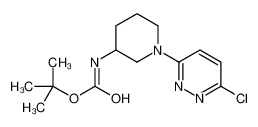 N-[1-(6-氯-3-哒嗪基)-3-哌啶基]氨基甲酸叔丁酯