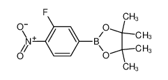 2-(3-氟-4-硝基苯基)-4,4,5,5-四甲基-1,3,2-二氧硼杂环戊烷