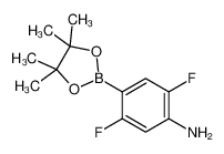 2，5-二氟-4-(4，4，5，5-四甲基-1，3，2-二氧硼杂环戊烷-2-基)苯胺