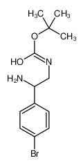 (2-氨基-2-(4-溴苯基)乙基)氨基甲酸叔丁酯
