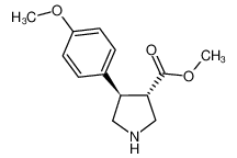 TANS4-(4-甲氧基苯基)吡咯烷-3-羧酸甲酯
