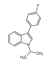 3-(4-氟苯基)-1-异丙基-1H-吲哚