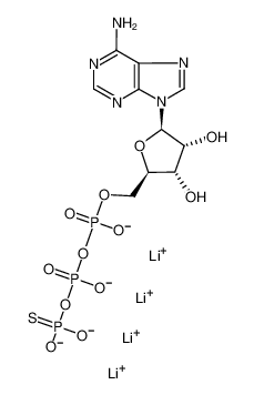 腺苷5′-[γ-硫代]三磷酸盐 四锂盐