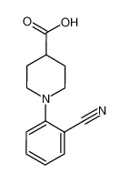 1-(2-氰基苯基)哌啶-4-甲酸