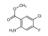 2-氨基-5-氯-4-氟苯甲酸甲酯