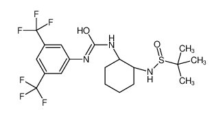 (R)-N-[(1R，2R)-2-(3-(3，5-双(三氟甲基)苯基)脲基)环己基]-叔丁基亚磺酰胺