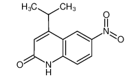 4-异丙基-6-硝基喹啉-2(1H)-酮