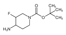 4-氨基-3-氟哌啶-1-羧酸叔丁酯