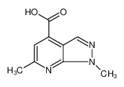 1，6-二甲基-1h-吡唑并[3，4-b]吡啶-4-羧酸