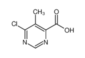 6-氯-5-甲基-4-嘧啶羧酸