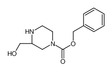 (S)-3-(羟甲基)哌嗪-1-羧酸苄酯