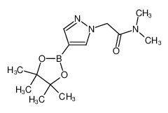 N，N-二甲基-2-(4-(4，4，5，5-四甲基-1，3，2-二氧杂戊环-2-基)-1H-吡唑-1-基)乙酰胺