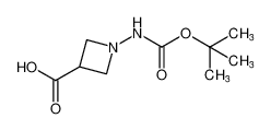 1-((叔丁氧基羰基)氨基)氮杂环丁烷-3-羧酸
