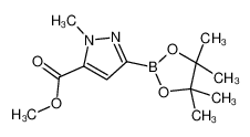 1-甲基-3-(4,4,5,5-四甲基-1,3-二氧硼烷-2-基)-1H-吡唑-5-羧酸甲酯